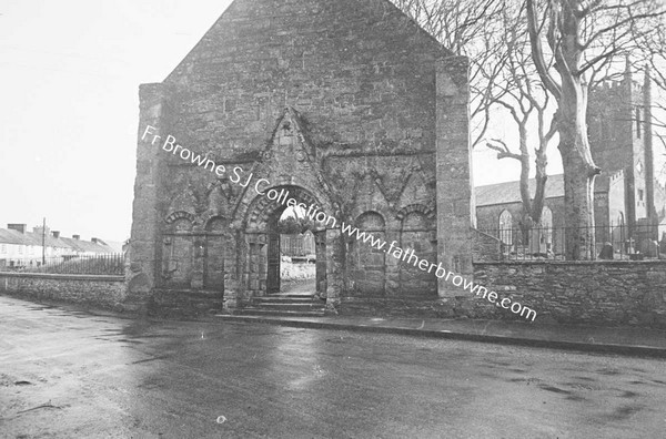 ST CRONAN'S CHURCH  CROSS AND TOWER